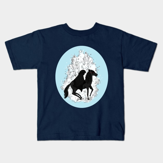 Flood at the Ford Nazgul Shirt Kids T-Shirt by sbyrd95